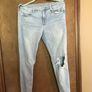 Ripped American Eagle Jeans size 12